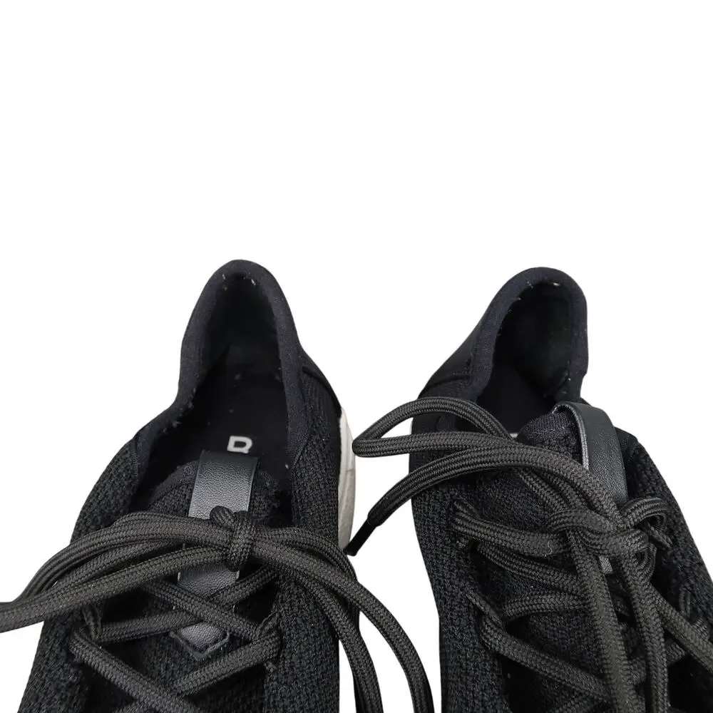 BP Shoes Womens 8 Sneakers Lifestyle Platform Fashion Knit Casual Comfort Black